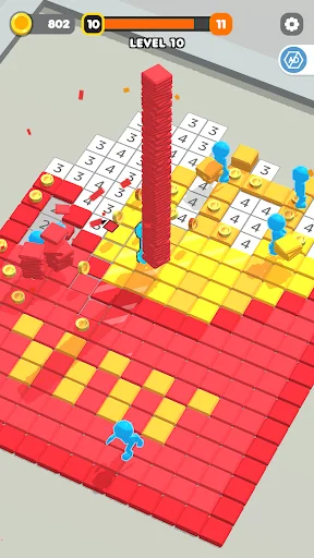 I-download ang Tile Craft 3D – Pixel Paint – Masayang Larong Puzzle - Screenshot 4