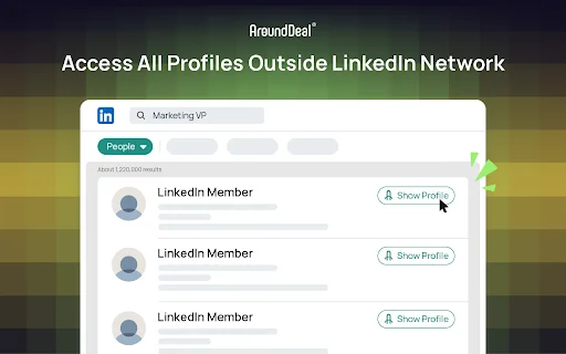 AroundDeal: Hanapin ang B2B Contact Info at Emails – Libreng Subukan - Screenshot 2