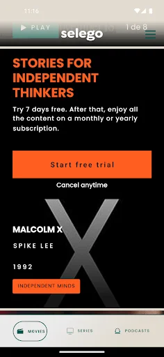 I-download ang SELEGO: Curated HD Films – Mga Pelikulang Indie - Screenshot 7