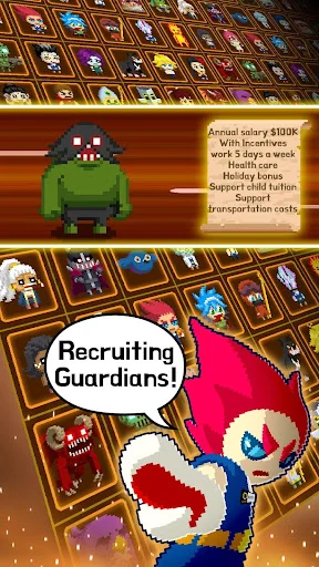 I-download ang Videogame Guardians: Retro Idle RPG Para sa Android - Screenshot 4