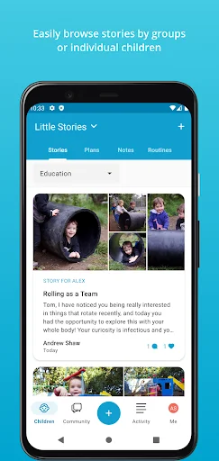 I-download ang Storypark for Educators – I-dokumentong Madali ang Pagkatuto - Screenshot 1