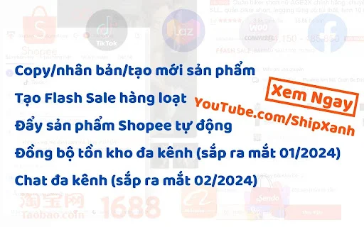 Ship Xanh: Pinakamahusay na Tool para sa E-commerce at Dropshipping - Screenshot 1