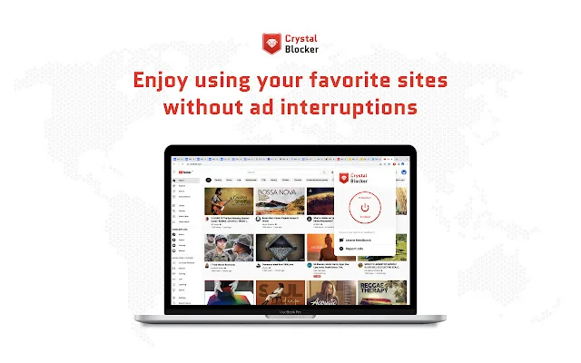 I-download ang Crystal Blocker: Mabilis na Ad Blocker para sa Browser - Screenshot 2
